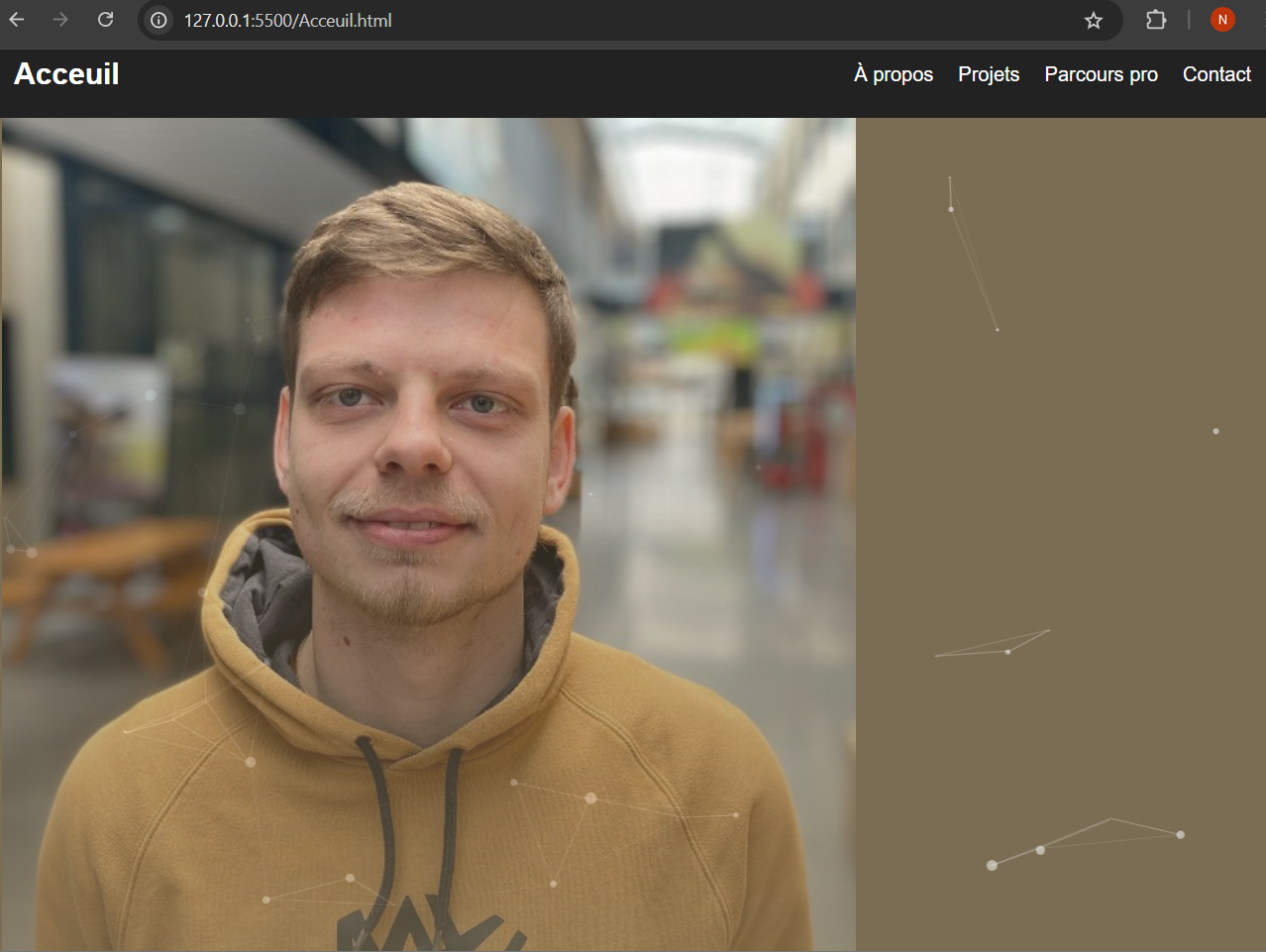 Photo du site web